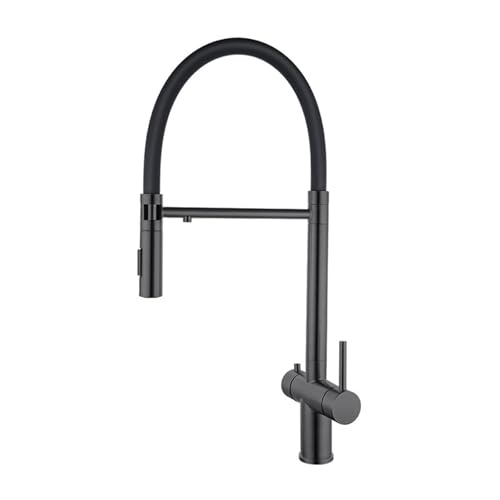 YCVAWEOD Küche Wasserhähne mit Pull Out Spray 3 Modus 3 Wege Wasserfilter Tap Kitchen Trinken Taps Waschbecken Mixer herausziehen Waffe Grau LWX YCVAWEOD Küche Wasserhähne mit Pull Out Spray 3 Modus 3 Wege Wasserfilter Tap Kitchen Trinken Taps Waschbecken Mixer herausziehen Waffe Grau LWX von YCVAWEOD