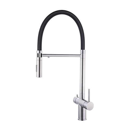 YCVAWEOD Küche Wasserhähne mit Pull Out Spray 3 Modus 3 Wege Wasserfilter Tap Kitchen Trinken Taps Waschbecken Mixer herausziehen Waffe Grau LWX YCVAWEOD Küche Wasserhähne mit Pull Out Spray 3 Modus 3 Wege Wasserfilter Tap Kitchen Trinken Taps Waschbecken Mixer herausziehen Waffe Grau LWX von YCVAWEOD