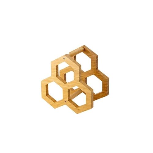 YCVAWEOD Rotwein Display Ständer Moderne einfache kreative Weinregal Display Rack Weinglas Rack Home Wohnzimmer Weinflaschen Rack Weinregal (C) LWX von YCVAWEOD
