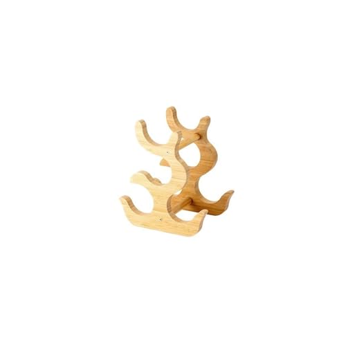 YCVAWEOD Rotwein Display Ständer Moderne einfache kreative Weinregal Display Rack Weinglas Rack Home Wohnzimmer Weinflaschen Rack Weinregal (F) LWX von YCVAWEOD