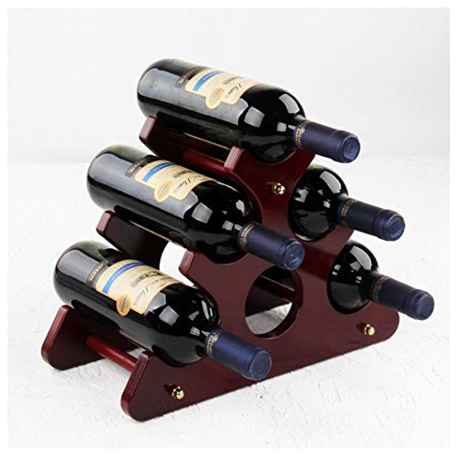 YCVAWEOD Tabletop Weinregale i Kreative Holzflaschenhalter für 6 Alkohol oder Weinflaschen Ich ideal für Home & Kitchen Decor I Rotwein/#2/80 cm*20 cm LWX YCVAWEOD Tabletop Weinregale i Kreative Holzflaschenhalter für 6 Alkohol oder Weinflaschen Ich ideal für Home & Kitchen Decor I Rotwein/#2/80 cm*20 cm LWX von YCVAWEOD