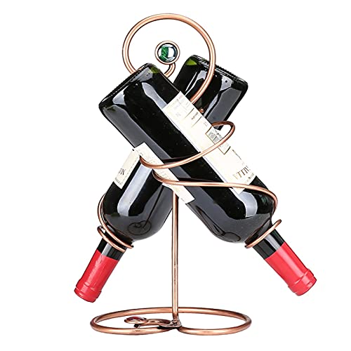YCVAWEOD Weinregal Einfacher Schmiedeeisen Doppelflasche Weinregal Stapelbares Weinflaschenständer Weinschrank Display Rack Home Decor Nicht NUTZEN LWX YCVAWEOD Weinregal Einfacher Schmiedeeisen Doppelflasche Weinregal Stapelbares Weinflaschenständer Weinschrank Display Rack Home Decor Nicht NUTZEN LWX von YCVAWEOD