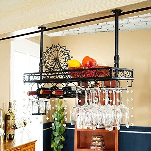 YCVAWEOD Weinregal Loft Industrial Wind Retro Hanges Weinglasregal Europäischer Stil Rotweinflasche Rack LWX YCVAWEOD Weinregal Loft Industrial Wind Retro Hanges Weinglasregal Europäischer Stil Rotweinflasche Rack LWX von YCVAWEOD