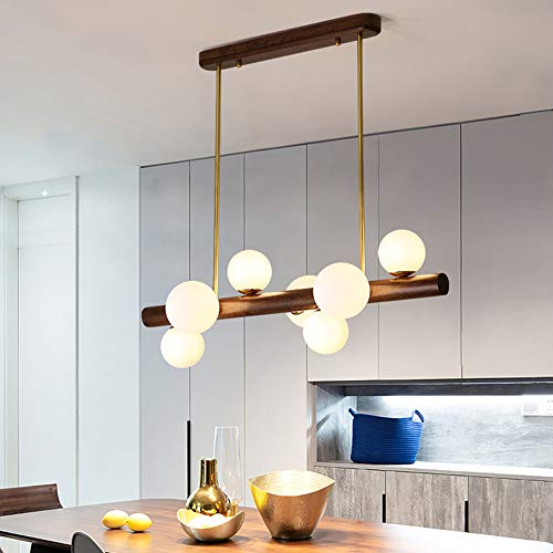 YCWZKJ 3000K LED Lampe Hängegestell Holz Hängelampe Rustikal Pendelleuchte Kronleuchter Deckenlampe Hängend Esszimmer Höhenverstellbar Wohn-/Schlafzimmer/Arbeitszimmer,Tief,7flammig/3000K YCWZKJ 3000K LED Lampe Hängegestell Holz Hängelampe Rustikal Pendelleuchte Kronleuchter Deckenlampe Hängend Esszimmer Höhenverstellbar Wohn-/Schlafzimmer/Arbeitszimmer,Tief,7flammig/3000K von YCWZKJ