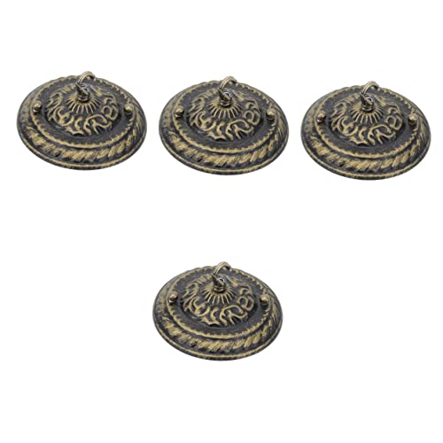 YCWZKJ 8 Stück Hängeplatte Hängeleuchte Sockel Vintage Deckenleuchte Platte Pendelleuchte Platte Sockel Pendelleuchte Sockel Deckendekor Vintage Kronleuchter Licht Ornamente mit Haken Dac von YCWZKJ