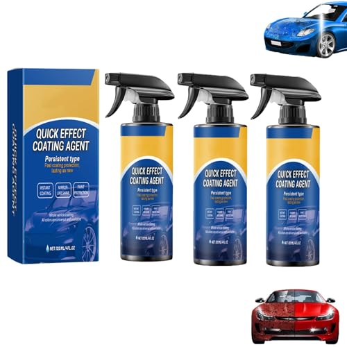 Quick Effect Coating Agent, Advanced Car Quick-Acting Coating Agent Spray, Multifunktionales Beschichtungs- Erneuerungsspray (3 PCS) von YCYATS