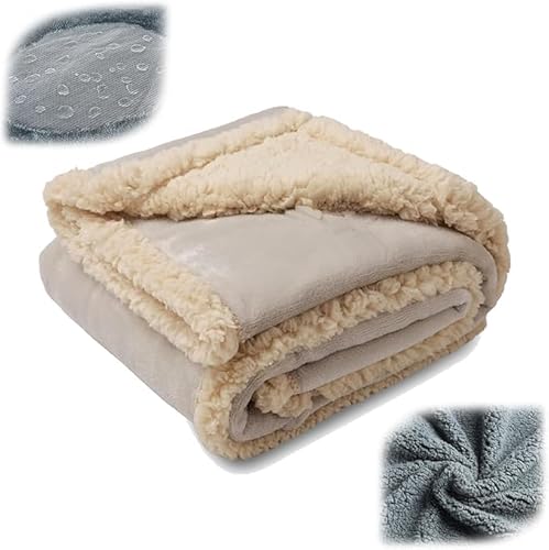 YCYATS Liebesdecke wasserdichte Decke, Gemütlich wasserdichte Kuscheldecke Verschiedene Größen und Farben, fördert die Intimität für Sex (Beige, 200 × 200 cm) von YCYATS