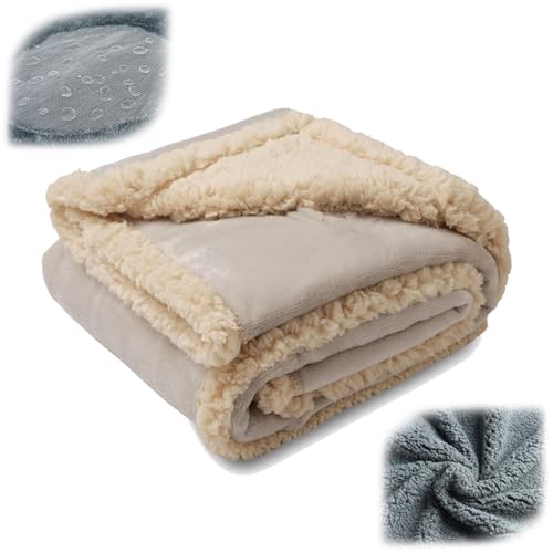 YCYATS Liebesdecke wasserdichte Decke, Gemütlich wasserdichte Kuscheldecke Verschiedene Größen und Farben, fördert die Intimität für Sex (Beige, S(70x100cm)) von YCYATS