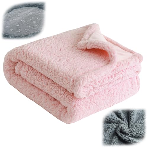 YCYATS Liebesdecke wasserdichte Decke, Gemütlich wasserdichte Kuscheldecke Verschiedene Größen und Farben, fördert die Intimität für Sex (Rosa, 50 × 70 cm) von YCYATS