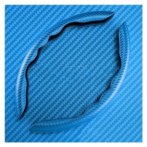Lenkradbezug Auto 36 Cm Auto-Lenkradabdeckung Rutschfest Ultradünn Kartenabdeckung Autogriff-Schutzhülle Universell Universal Lenkradschutz(Blue) von YDCDFVBVGM