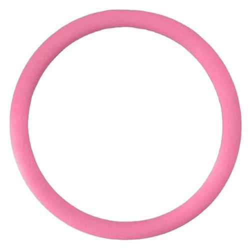 Lenkradbezug Auto Auto 36–40 Cm Lenkradstruktur Weich Mehrfarbig Weiches Lenkrad Internes Zubehör Universell Universal Lenkradschutz(Light Pink) von YDCDFVBVGM