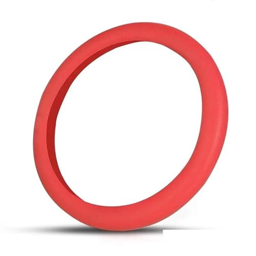 Lenkradbezug Auto Auto 36–40 Cm Lenkradstruktur Weich Mehrfarbig Weiches Lenkrad Internes Zubehör Universell Universal Lenkradschutz(Red) von YDCDFVBVGM