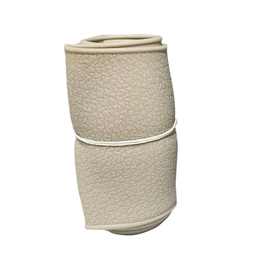 Lenkradbezug Auto Auto Auto Lenkrad Weiche Multi Farbe Universal Lenkrad Abdeckungen Shell Universal Lenkradschutz(Beige) von YDCDFVBVGM