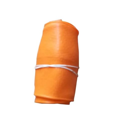 Lenkradbezug Auto Auto Auto Lenkrad Weiche Multi Farbe Universal Lenkrad Abdeckungen Shell Universal Lenkradschutz(Orange) von YDCDFVBVGM