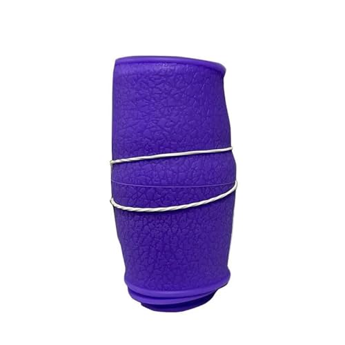 Lenkradbezug Auto Auto Auto Lenkrad Weiche Multi Farbe Universal Lenkrad Abdeckungen Shell Universal Lenkradschutz(Purple) von YDCDFVBVGM