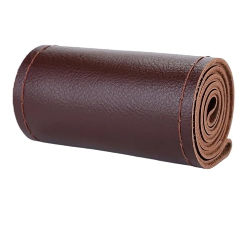 Lenkradbezug Auto Auto-Lenkrad-Abdeckung Auto-Lenkrad-Abdeckung 38 Cm Auto-Lenkrad-Abdeckung Universell Universal Lenkradschutz(Coffee-Sideline Type) von YDCDFVBVGM