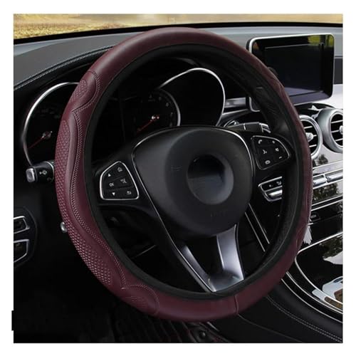 Lenkradbezug Auto Auto-Lenkradabdeckung Schutzabdeckung Rutschfest Atmungsaktiv 38 Cm Lenkradschutz Universell Universal Lenkradschutz(B) von YDCDFVBVGM