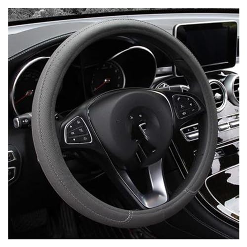 Lenkradbezug Auto Auto-Lenkradbezug 37–38 Cm 14,5–15 Zoll Rutschfestes Lenkrad Auto-Styling Auto-Innenausstattung Universal Lenkradschutz(Gray) von YDCDFVBVGM