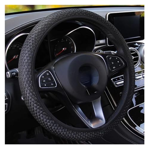 Lenkradbezug Auto Auto-Lenkradbezug Atmungsaktiv Rutschfest Lenkbezüge 38 Cm Dekoration Radschutz Universell Universal Lenkradschutz(A) von YDCDFVBVGM