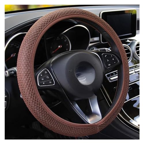 Lenkradbezug Auto Auto-Lenkradbezug Atmungsaktiv Rutschfest Lenkbezüge 38 Cm Dekoration Radschutz Universell Universal Lenkradschutz(C) von YDCDFVBVGM