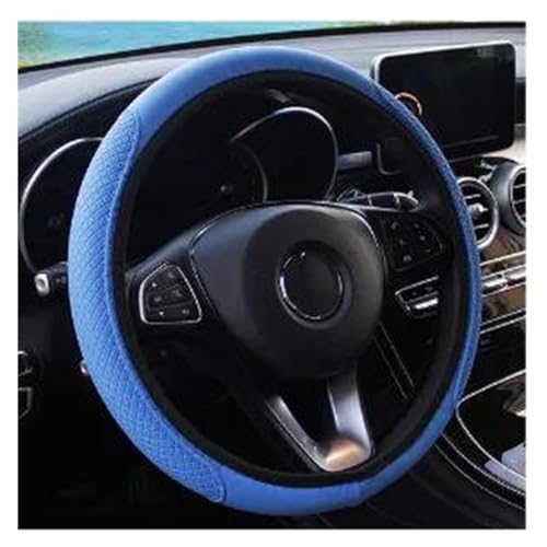 Lenkradbezug Auto Auto-Lenkradbezug Elastisch Rutschfest Auto-Lenkrad Über Auto-Styling Universal Lenkradschutz(Q487-Blue 2) von YDCDFVBVGM