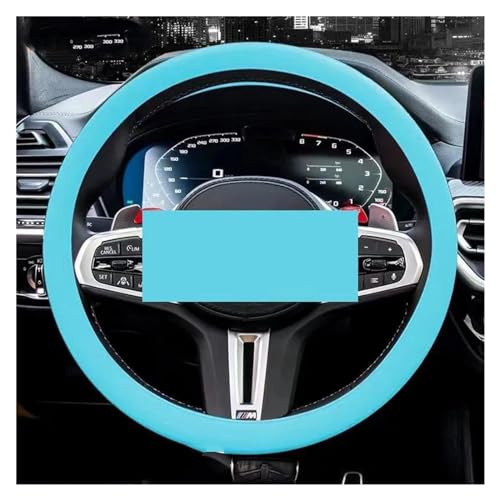 Lenkradbezug Auto Auto-Lenkradbezug Elastische Textur Weich Mehrfarbig Auto-Dekoration Zubehör Universell Universal Lenkradschutz(B) von YDCDFVBVGM