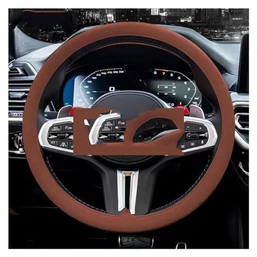 Lenkradbezug Auto Auto-Lenkradbezug Elastische Textur Weich Mehrfarbig Auto-Dekoration Zubehör Universell Universal Lenkradschutz(G) von YDCDFVBVGM