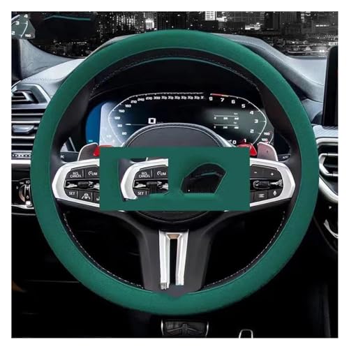 Lenkradbezug Auto Auto-Lenkradbezug Elastische Textur Weich Mehrfarbig Auto-Dekoration Zubehör Universell Universal Lenkradschutz(L) von YDCDFVBVGM