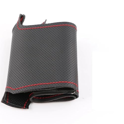 Lenkradbezug Auto Auto-Lenkradbezug Geflecht Für Lenkrad Auto-Innenausstattung Autoteile Universal Lenkradschutz(Red thread) von YDCDFVBVGM