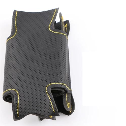 Lenkradbezug Auto Auto-Lenkradbezug Geflecht Für Lenkrad Auto-Innenausstattung Autoteile Universal Lenkradschutz(Yellow thread) von YDCDFVBVGM