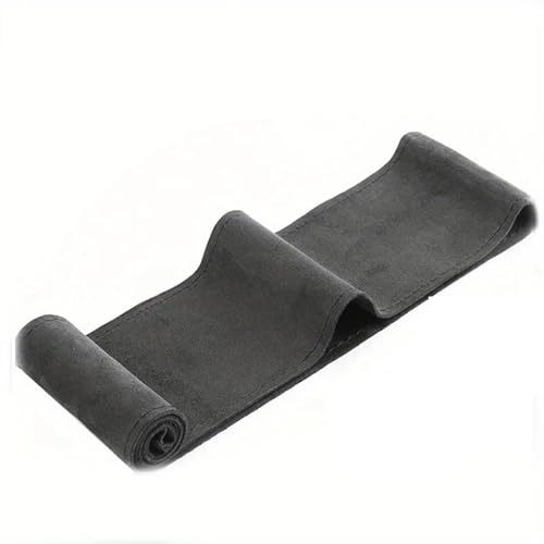 Lenkradbezug Auto Auto-Lenkradbezug Universal 38 Cm Lenkradbezug Lenkradbezug Auto-Innenausstattung Universal Lenkradschutz(Style 1 Black Thread) von YDCDFVBVGM