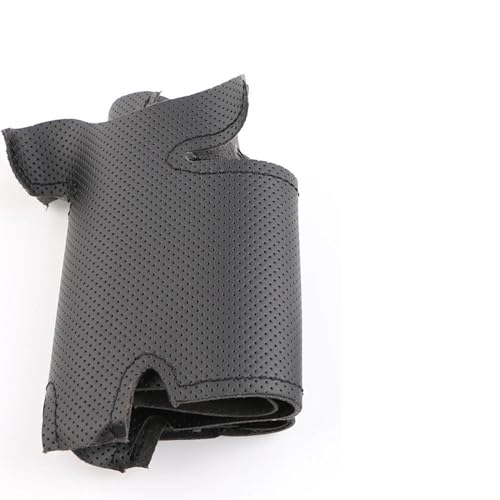 Lenkradbezug Auto Für Chevy Für Lova 2006-2010 Für Chevy Für Aveo 2004-2011 Auto Lenkrad Abdeckung Universal Lenkradschutz(Black thread) von YDCDFVBVGM