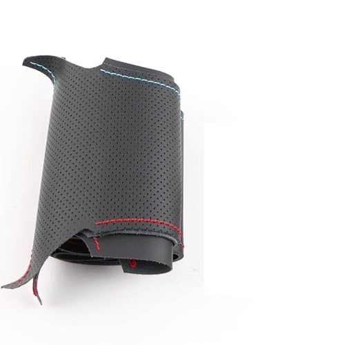 Lenkradbezug Auto Für Chevy Für Lova 2006-2010 Für Chevy Für Aveo 2004-2011 Auto Lenkrad Abdeckung Universal Lenkradschutz(Red blue thread) von YDCDFVBVGM