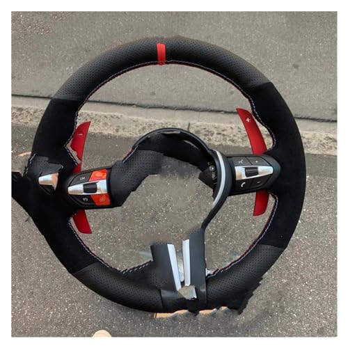 Lenkradbezug Auto Für F87 M2 F80 M3 F82 M4 M5 F12 F13 M6 F85 Für X5 F86 F33 Für X6 F30 Auto Lenkrad Abdeckung Universal Lenkradschutz(Style E) von YDCDFVBVGM
