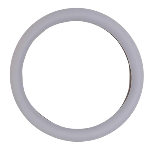 Lenkradbezug Auto Lenkungsbezüge Auto-Lenkrad-Abdeckung Auto-Anti-Rutsch-Anti-Rutsch-Abdeckungen Innenzubehör Universell Universal Lenkradschutz(Grey) von YDCDFVBVGM