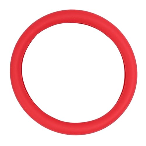 Lenkradbezug Auto Lenkungsbezüge Auto-Lenkrad-Abdeckung Auto-Anti-Rutsch-Anti-Rutsch-Abdeckungen Innenzubehör Universell Universal Lenkradschutz(Red) von YDCDFVBVGM