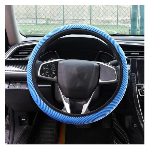 Lenkradbezug Auto Rutschfeste Auto-Lenkungsabdeckungen Universelle Verschleißfeste Lenkradschutzabdeckung Rutschfeste Innenlenkungsabdeckung Universal Lenkradschutz(Blue) von YDCDFVBVGM