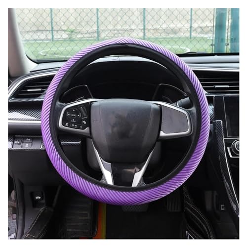 Lenkradbezug Auto Rutschfeste Auto-Lenkungsabdeckungen Universelle Verschleißfeste Lenkradschutzabdeckung Rutschfeste Innenlenkungsabdeckung Universal Lenkradschutz(Purple) von YDCDFVBVGM