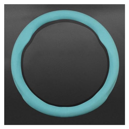 Lenkradbezug Auto Superdünne Auto-Lenkradabdeckung Auto-Innenausstattung Auto-Lenkradabdeckung Universal Lenkradschutz(38cm-Round-Green) von YDCDFVBVGM
