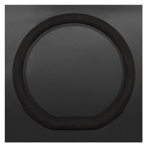 Lenkradbezug Auto Superdünne Auto-Lenkradabdeckung Auto-Innenausstattung Auto-Lenkradabdeckung Universal Lenkradschutz(D Shape-Black) von YDCDFVBVGM