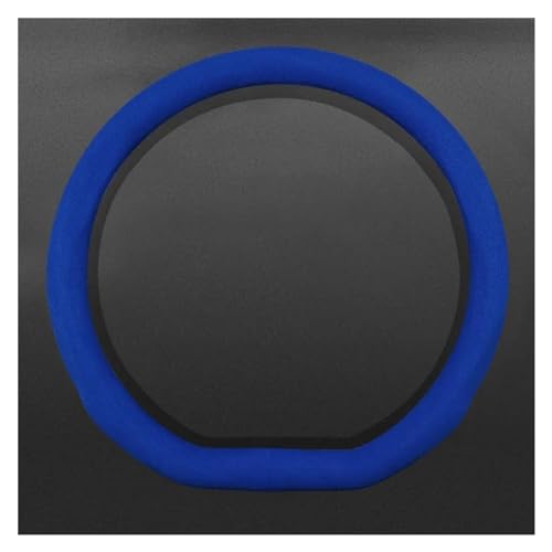 Lenkradbezug Auto Superdünne Auto-Lenkradabdeckung Auto-Innenausstattung Auto-Lenkradabdeckung Universal Lenkradschutz(D Shape-Blue) von YDCDFVBVGM