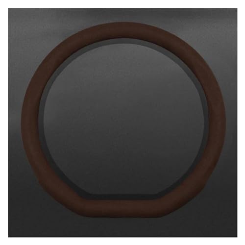 Lenkradbezug Auto Superdünne Auto-Lenkradabdeckung Auto-Innenausstattung Auto-Lenkradabdeckung Universal Lenkradschutz(D Shape-Brown) von YDCDFVBVGM