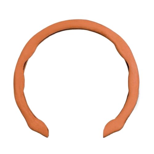 Lenkradbezug Auto Universelle 38 Cm Auto-Lenkradabdeckung Lenkrad-Schutzhülle Rutschfest Für Auto-Innendekoration Universal Lenkradschutz(Style B brown) von YDCDFVBVGM