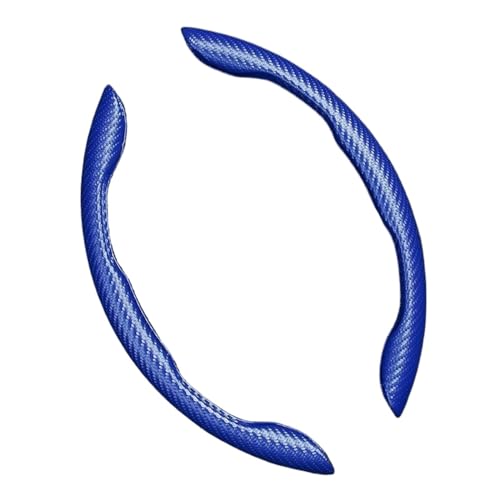 Lenkradbezug Auto Universelle 38 Cm Auto-Lenkradabdeckung Lenkrad-Schutzhülle Rutschfest Für Auto-Innendekoration Universal Lenkradschutz(Style C blue) von YDCDFVBVGM