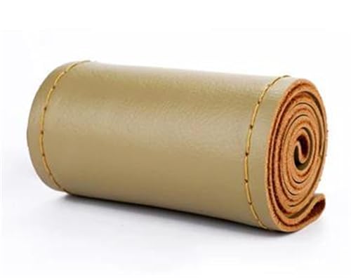 Lenkradbezug Auto Weiche Lenkradbezüge Universelles Geflecht Auto-Lenkrad Innenzubehör Auto-Lenkradbezug Universal Lenkradschutz(Beige Thread) von YDCDFVBVGM