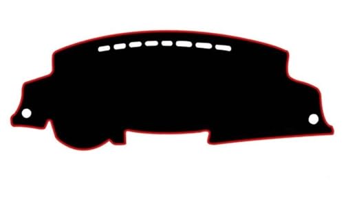 Sonnenschutz Dash Matte Teppich Für Toyota Für Highlander Für Kluger 2008 2009 2010 2011 2012 2013 Protector Styling Zubehör Auto Dashboard Abdeckung Auto Armaturenbrett Abdeckung((Red Edge),Left Hand von YDCDFVBVGM