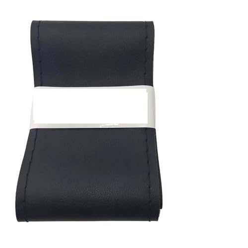 YDCDFVBVGM Lenkradbezug Auto 36/40 cm Weiche Lenkradabdeckung Universal-Geflecht-Griffabdeckung Innenraum Auto-Styling-Zubehör Universal Lenkradschutz(36cm Black 2set) von YDCDFVBVGM