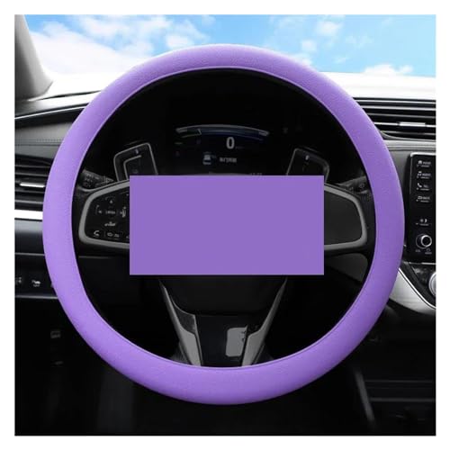 YDCDFVBVGM Lenkradbezug Auto Auto-Lenkradabdeckung Auto-Griff-Griffabdeckung -Schutzhülle Innenzubehör Universell Universal Lenkradschutz(Purple) von YDCDFVBVGM