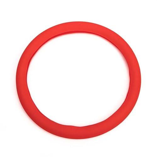 YDCDFVBVGM Lenkradbezug Auto Auto Universal Lenkrad Abdeckung Elastische Abdeckung Textur Weiche Multi Farbe Auto Dekoration Zubehör Universal Lenkradschutz(Red) von YDCDFVBVGM