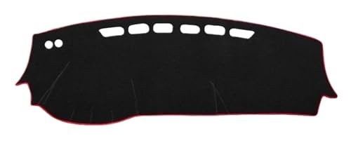 YDCDFVBVGM Sonnenschutz Dash Matte Teppich Für Kicks P15 2016 2017 2018 2019 2020 2021 2022 2023 2024 Auto Dashboard Matte Vermeiden Licht Pad Zubehör Auto Armaturenbrett Abdeckung(B Brown,LHD) von YDCDFVBVGM